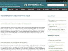 Tablet Screenshot of momsmouthwateringmeals.com